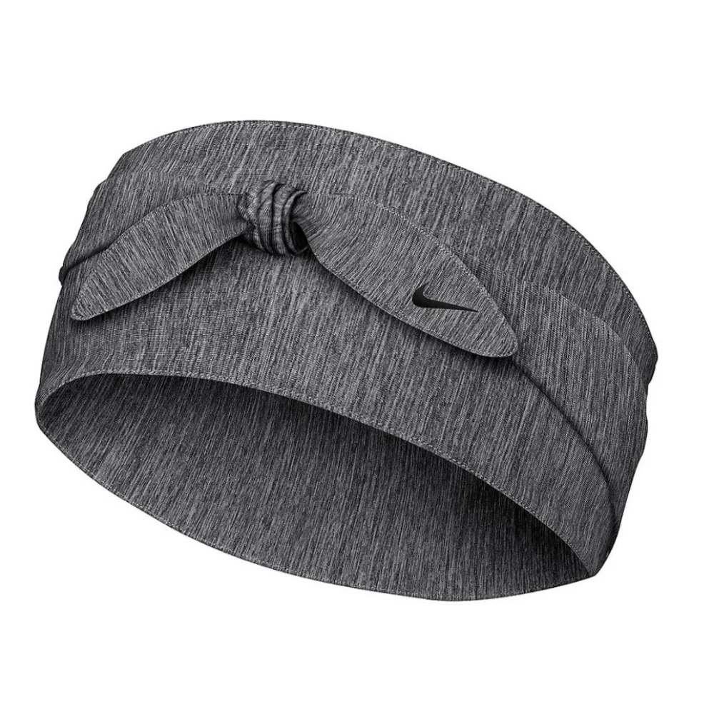 Nike Dri-Fit Heathered Gray Reversible Dry Bandana Head Tie Unisex NWT